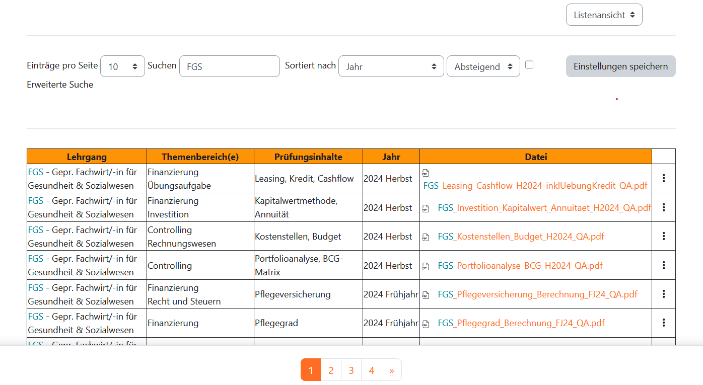 Startseite_Datenbank
